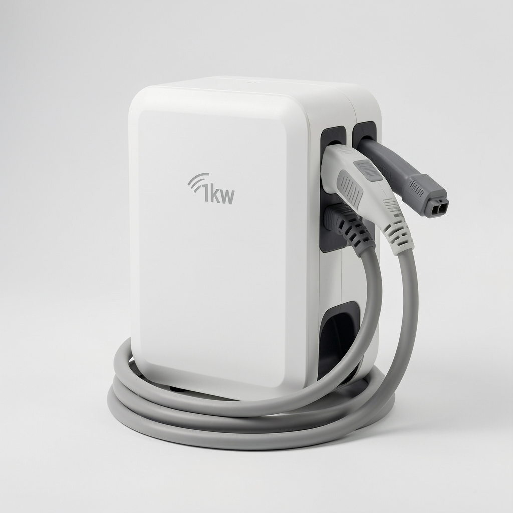 Wallbox Pulsar Plus 7.4 kW beli kompaktni kućni punjač za električno vozilo