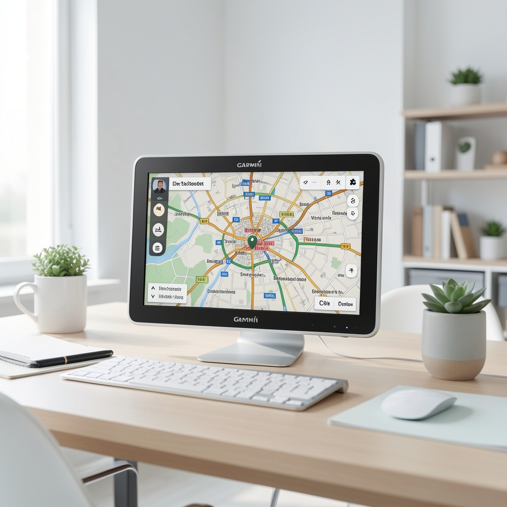 Garmin DriveSmart 66 prikaz karte Srbije sa detaljnom navigacijom