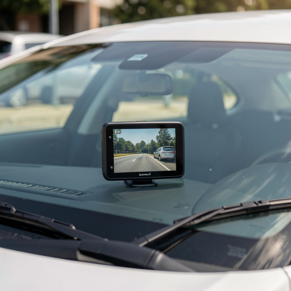 Garmin DriveSmart 66 montiran na vetrobransko staklo automobila